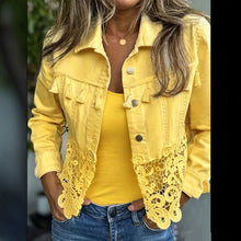 Load image into Gallery viewer, Spring Summer New Style Denim Jacket for Women Short Height Friendly
