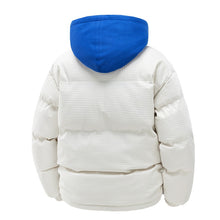 画像をギャラリービューアに読み込む, Men's Loose Casual Hooded Warm Fake Two-piece Cotton Jacket
