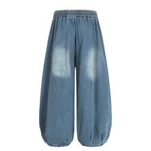 Load image into Gallery viewer, Vintage washed vintage denim jeans for women
