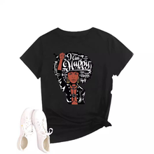 Load image into Gallery viewer, Printed Round Neck Pullover T-Shirt for Women
