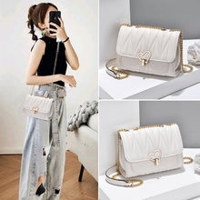 Load image into Gallery viewer, Peach Heart Lock Shoulder Bag Diagonal Cross Bag
