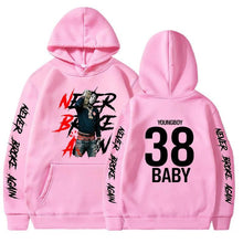 Load image into Gallery viewer, Never Broke Again Hoodies Men Fashion YoungBoy Graphic Print
