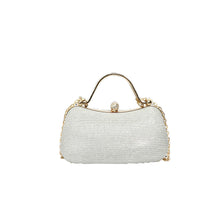 Load image into Gallery viewer, Chain sparkling diamond single shoulder crossbody bag
