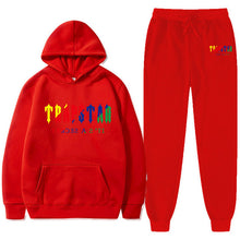 Load image into Gallery viewer, Men's Oversized Letter Print Hoodie and Sweatpants Two-Piece Set
