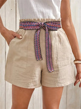 Load image into Gallery viewer, Tied High Waist Shorts
