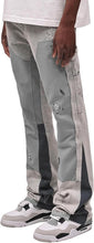 Load image into Gallery viewer, Men Straight Leg Layered Patchwork Stylish Casual Jeans
