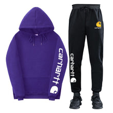 Load image into Gallery viewer, Street Hip Hop Style Unisex Casual Hoodie Sweatshirt Set
