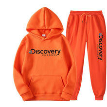Load image into Gallery viewer, Men's Casual Hooded Sweatshirt Jogger Pants Set
