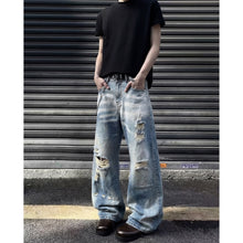 Load image into Gallery viewer, Ripped Denim Pants Lightweight Men's Cool Street Style
