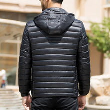 Lade das Bild in den Galerie-Viewer, Stand Collar Winter Men's Lightweight Cotton Loose Coat
