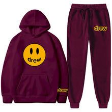 Load image into Gallery viewer, Style Unisex Long Sleeve Hooded Hoodie and Sweatpants Set
