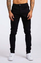 Load image into Gallery viewer, Slim-fitting Mid-waist Denim Micro-elastic Skinny Pants
