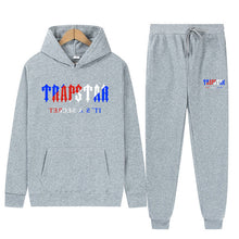 Load image into Gallery viewer, Graphic Print Hoodie and Pants Set Men Women Loose Tracksuit
