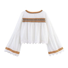 Load image into Gallery viewer, Embroidered Shirt+Embriodred Shorts Set
