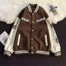 Load image into Gallery viewer, Men's Baseball Jacket Spring Autumn Casual Bomber Coat Collaborative Design
