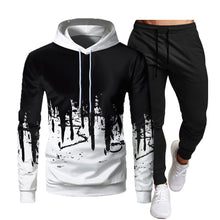 Load image into Gallery viewer, Men's  Athletic Casual 2-Piece Set Hooded Sweatshirt and Long Pants

