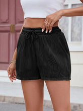 Load image into Gallery viewer, Texture Drawstring Shorts
