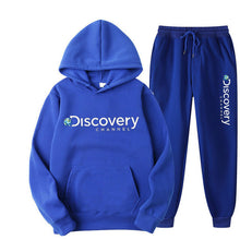 Load image into Gallery viewer, Men's Casual Hooded Sweatshirt Jogger Pants Set
