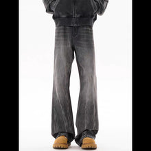 Load image into Gallery viewer, Flared Denim Pants Men's Unique Design Style Jeans
