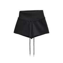 Load image into Gallery viewer, Casual White Shorts for Women, Lightweight High-Waisted A-Line Wide Leg Shorts
