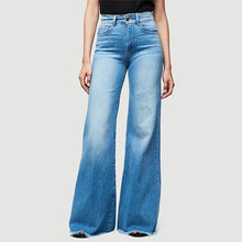 Load image into Gallery viewer, Flare Jeans Pants y2k Women Vintage Denim Ladies Jeans Women High Waist Fashion Stretch Pocket Trousers Wide Leg Jeans
