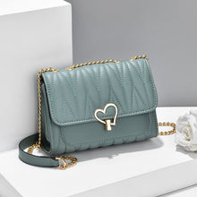 Load image into Gallery viewer, Peach Heart Lock Shoulder Bag Diagonal Cross Bag

