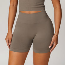 Load image into Gallery viewer, Tight high waisted yoga shorts
