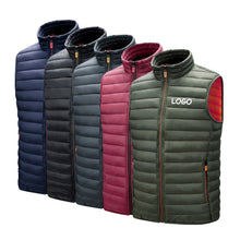 Load image into Gallery viewer, Gilet Sleeveless Coat Puffer Vest Jacket

