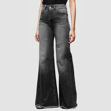 Load image into Gallery viewer, Flare Jeans Pants y2k Women Vintage Denim Ladies Jeans Women High Waist Fashion Stretch Pocket Trousers Wide Leg Jeans
