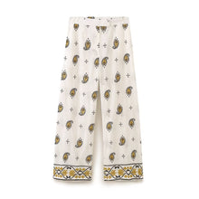 Load image into Gallery viewer, Embroidered cardigan jacket+wide leg pants set

