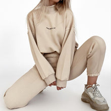 Load image into Gallery viewer, Women's Printed Hoodie Set, Two-Piece Outfit
