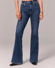 Load image into Gallery viewer, Women's flared pants new fashion light color jeans for women
