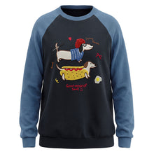 Load image into Gallery viewer, Cartoon sausage dog plush hoodie for women

