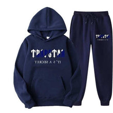 Load image into Gallery viewer, Men's Oversized Letter Print Hoodie and Sweatpants 2-Piece Set
