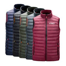 Load image into Gallery viewer, Gilet Sleeveless Coat Puffer Vest Jacket
