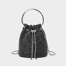 Load image into Gallery viewer, Diamond bucket bag for women
