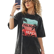 Load image into Gallery viewer, Loose short sleeved T-shirt top
