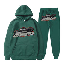 Load image into Gallery viewer, Men's Printed Loose Hooded Two-Piece Sweatshirt Set
