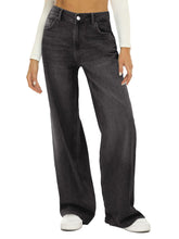 Load image into Gallery viewer, Loose wide leg jeans for women
