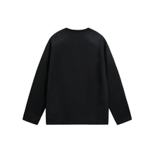 Load image into Gallery viewer, Long Sleeve Loose Fit Waffle Knit T-Shirt
