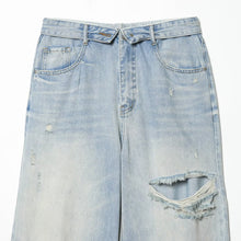 Load image into Gallery viewer, Style Simple Versatile Mid-Waist Cuffed Jeans for Women
