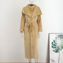Load image into Gallery viewer, Women Long Cardigan Dress 2 Piece Set

