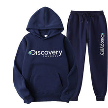 Load image into Gallery viewer, Men's Casual Hooded Sweatshirt Jogger Pants Set
