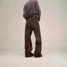 Load image into Gallery viewer, Leopard print jeans for women
