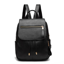 Load image into Gallery viewer, Soft leather backpack travel bag
