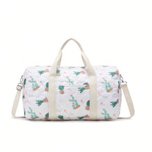 Load image into Gallery viewer, Embroidered Travel Bag Large Capacity Luggage Bag Lightweight Carry-on Handheld Shoulder Bag Boston Bag
