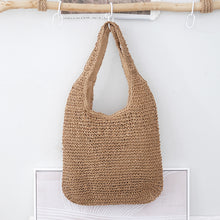 Load image into Gallery viewer, Handheld Bag Everyday Commute Versatile Woven Bag Vacation Shoulder Bag

