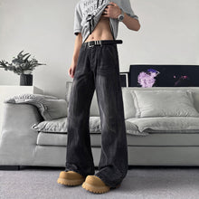 Load image into Gallery viewer, Street Style Slim Fit Straight Leg Jeans for Men
