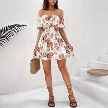Load image into Gallery viewer, Fashionable New  Summer Sleeveless Printed Sexy Women's Dress
