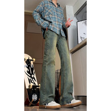 Load image into Gallery viewer, Slim Fit Straight Leg Tapered Jeans for Men
